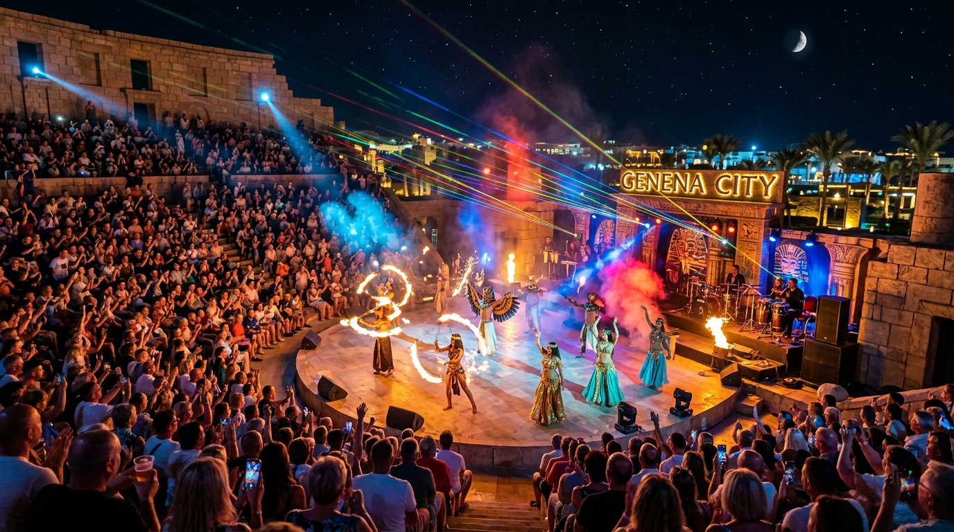 Romantic Sunset Dinner & Live Show Combo